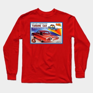 Vintage Jo-Han Turbine Car Box Art Long Sleeve T-Shirt